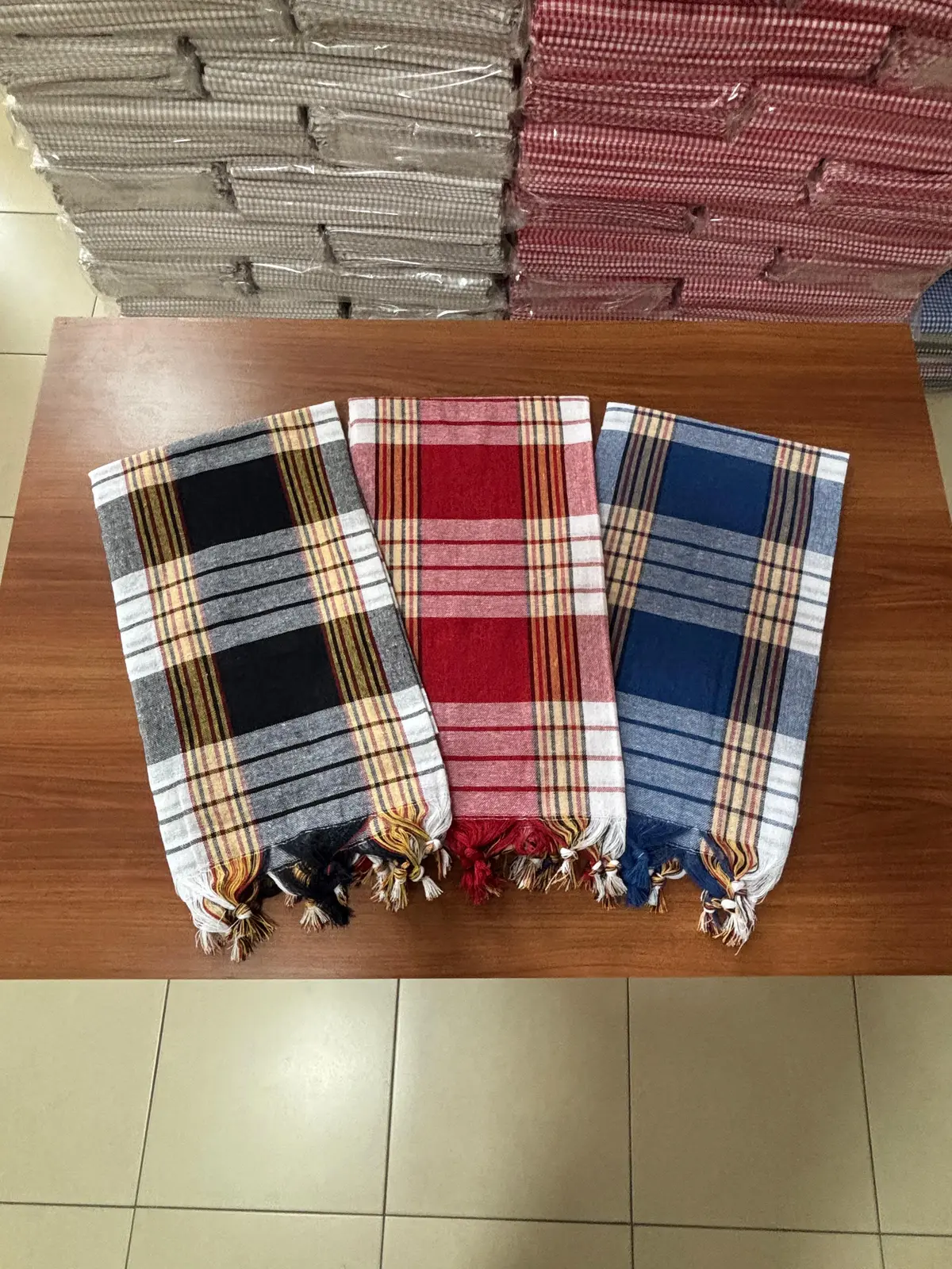80x165 Şekerci kareli peştemal modelleri toptan